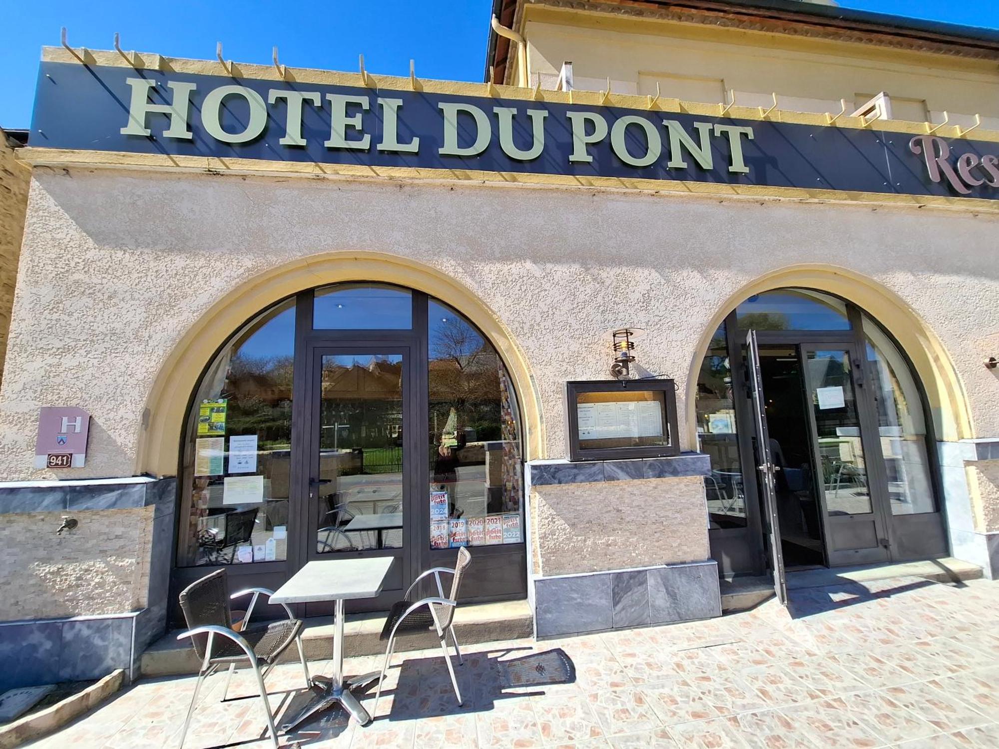 Hotel Du Pont Et Restaurant A Groléjac Exterior foto